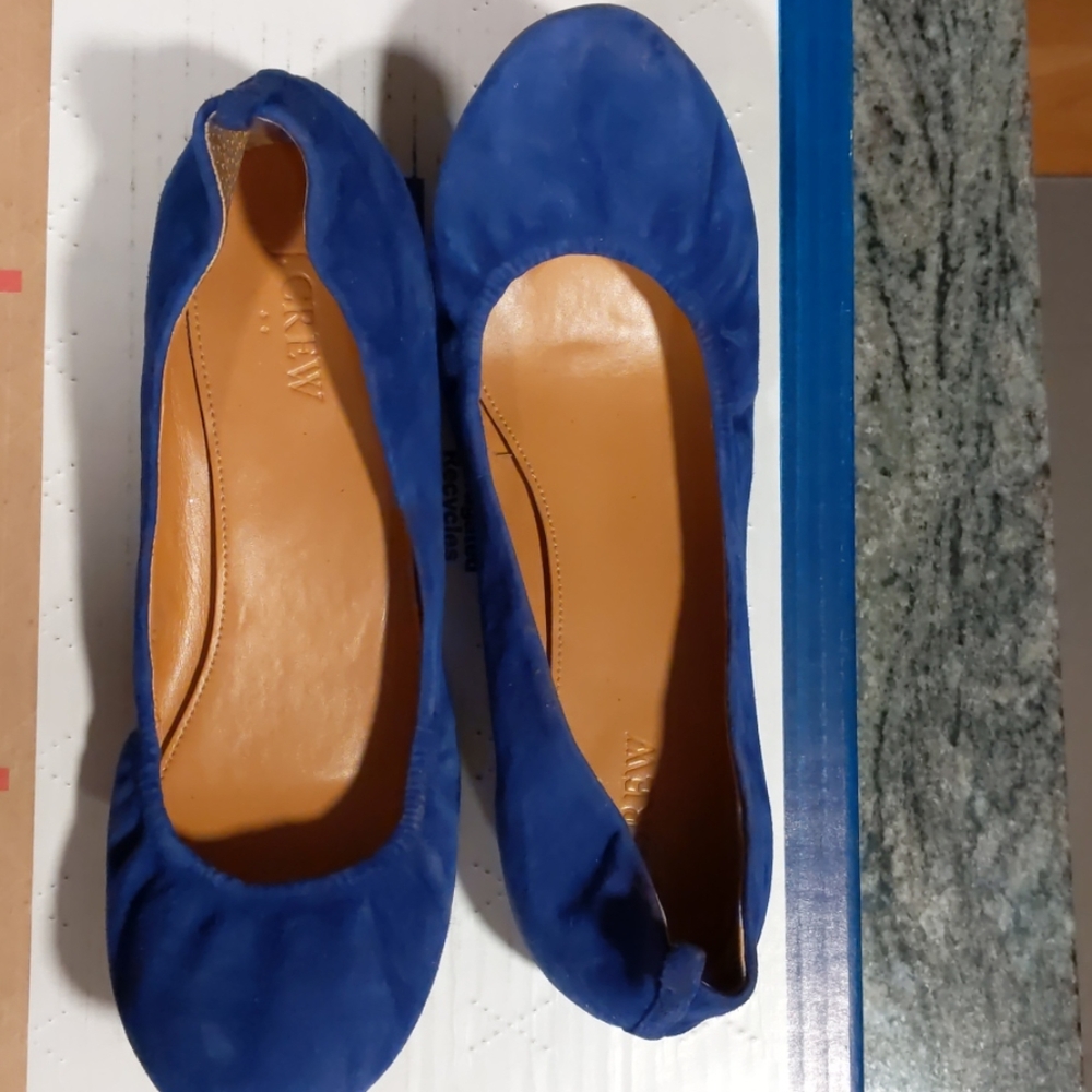 JCrew Suede Flats
